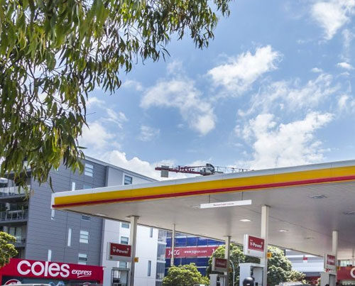 Fuel Station Coles Express